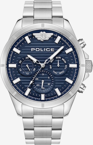 POLICE Analoog horloge 'Malawi' in Blauw: voorkant