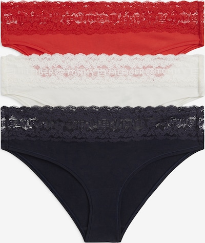 Tommy Hilfiger Underwear Alushousut värissä norsunluu / laivastonsininen / punainen, Tuotenäkymä