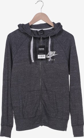 NIKE Sweatshirt & Zip-Up Hoodie in L in Grey: front
