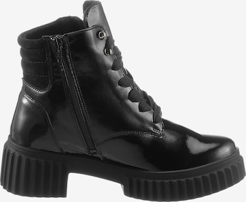 WALDLÄUFER Lace-Up Boots in Black