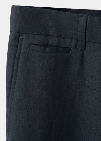 MANGO MAN Slimfit Hose 'Oyster' in Blau