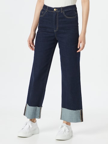 Jeans de la Orsay pe albastru: față