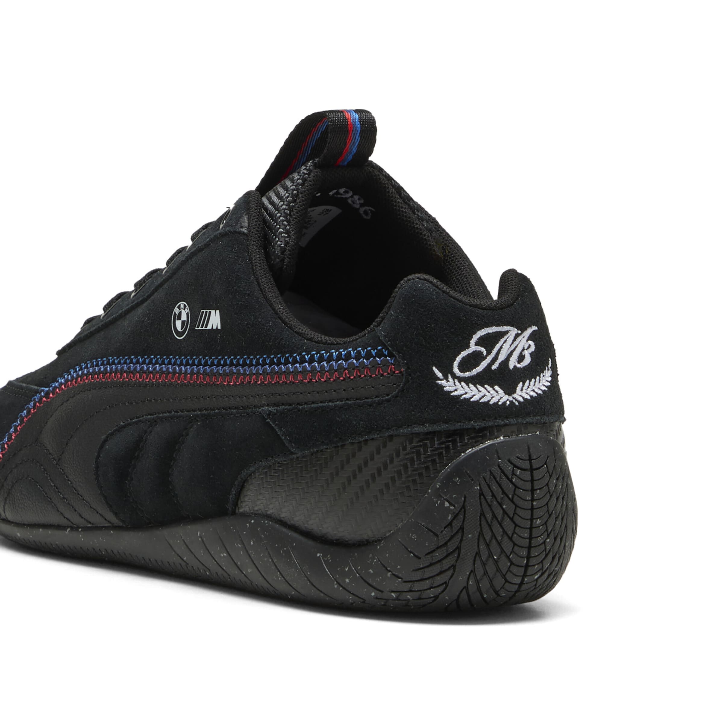 PUMA Sportschoen 'BMW M Motorsport M3 40Yrs Speedcat' in Zwart
