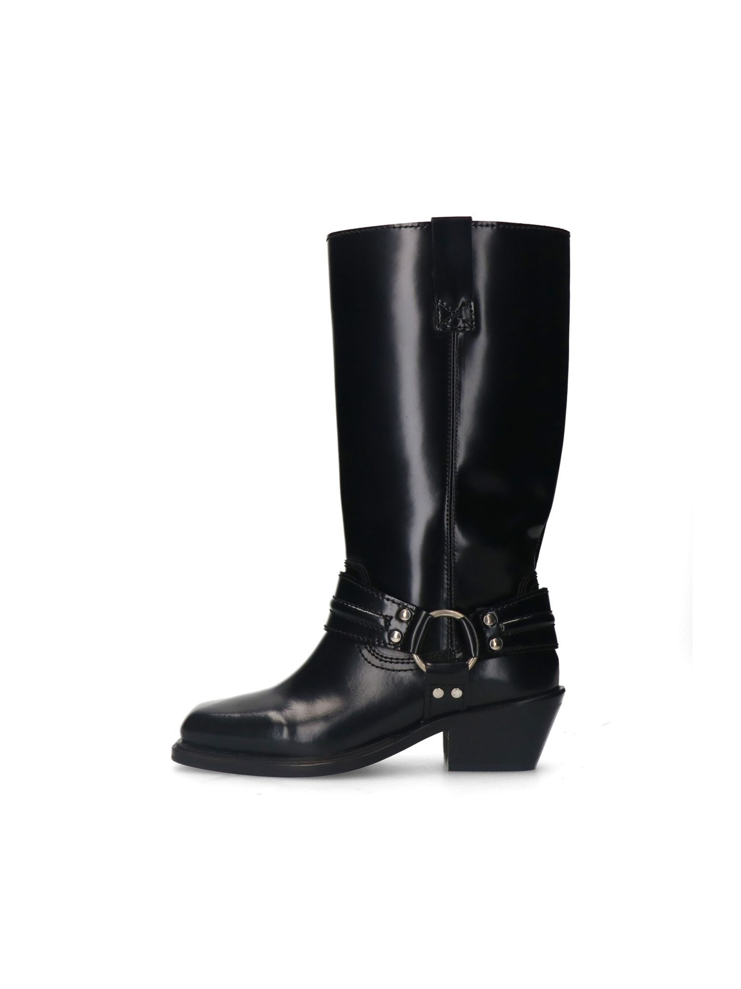Bottes de cowboy SACHA en noir