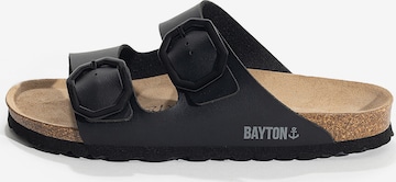 Bayton - Zapatos abiertos 'Atlas' en negro: frente