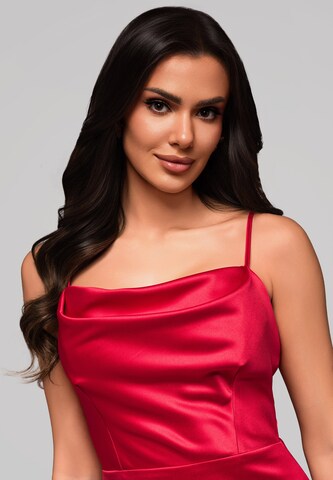 Ombre Avondjurk in Rood