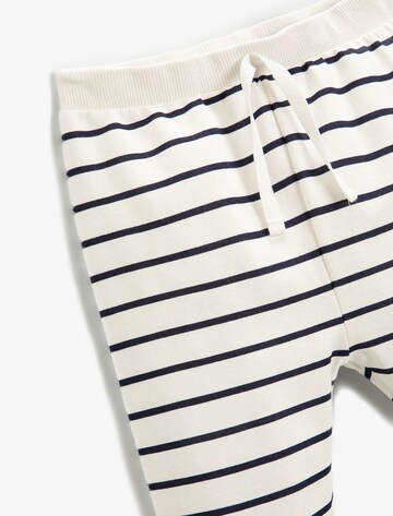 Koton Tapered Trousers in White