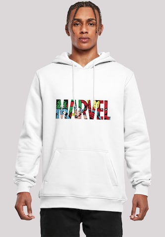 F4NT4STIC Sweatshirt 'Marvel Avengers' in White: front