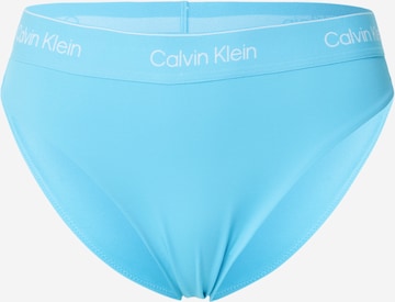 Calvin Klein Swimwear Bikinihose in Blau: Vorderseite
