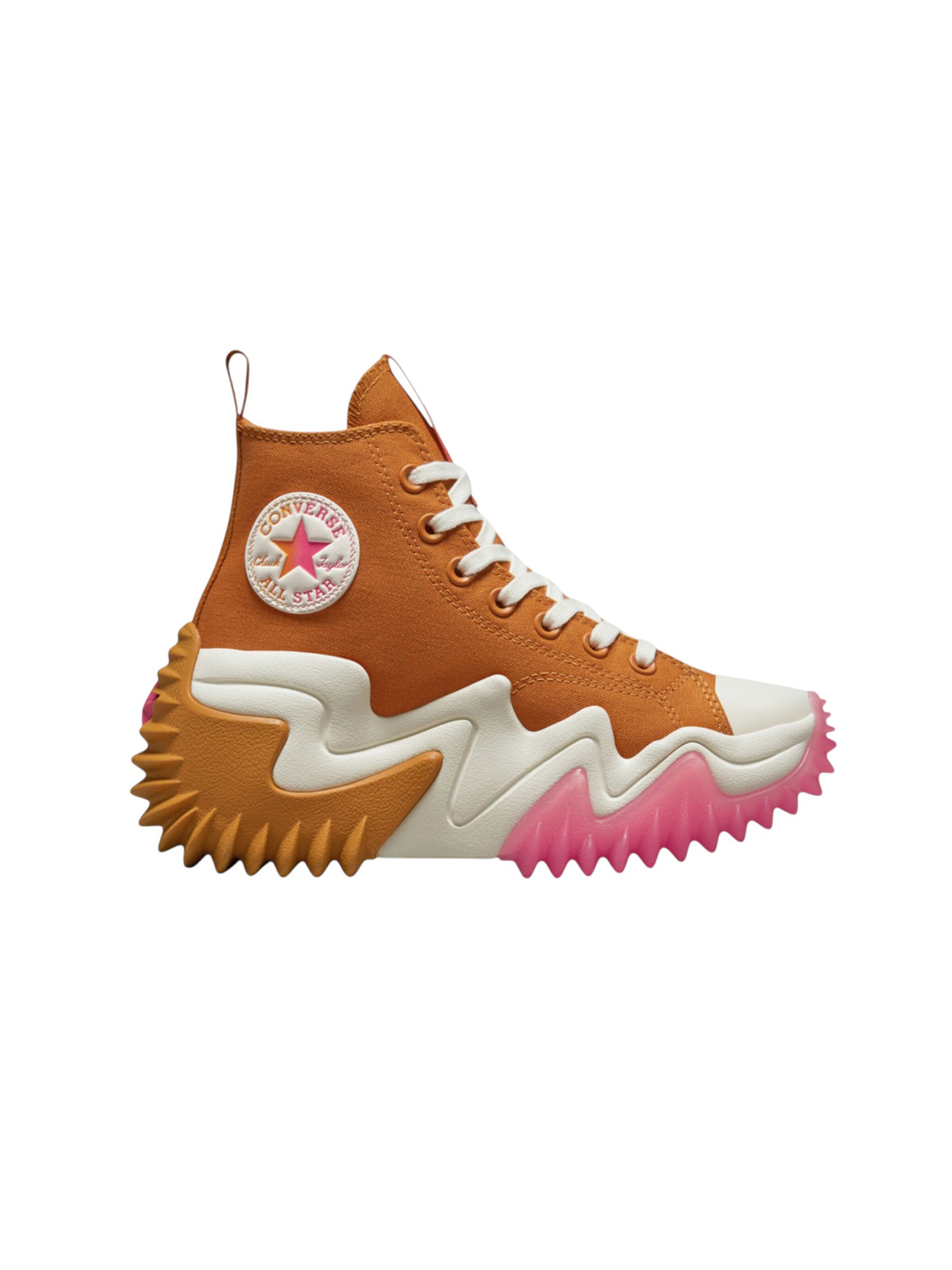 Baskets basses 'Run Star Motion Hi Monarch' CONVERSE en orange