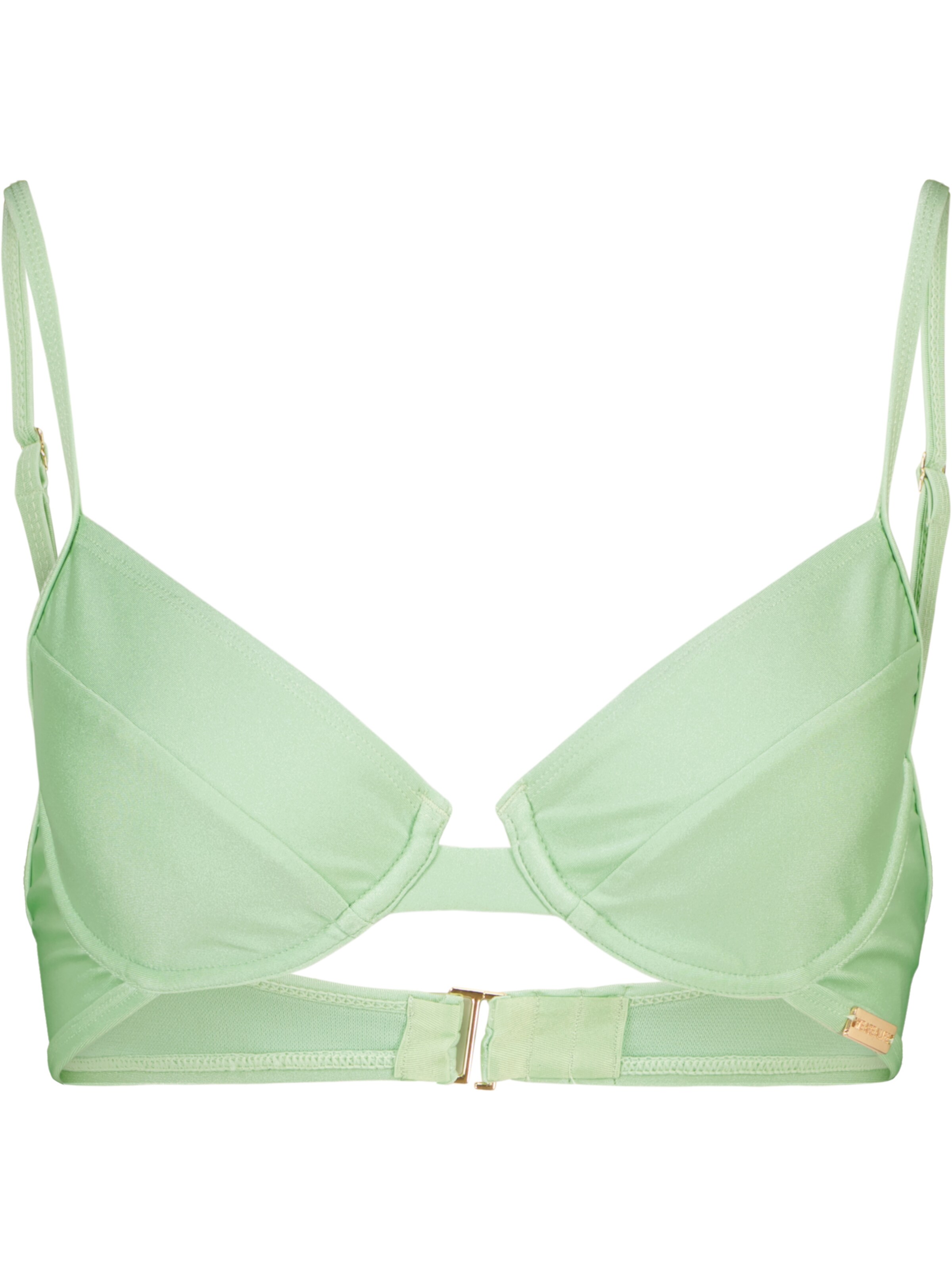 Invisible Hauts de bikini 'PinaAK A' alife & kickin en vert : devant