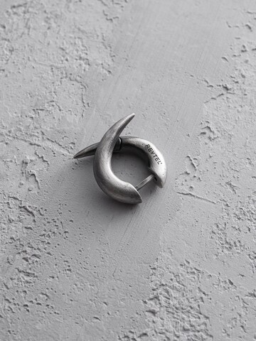 REYTEL Earring 'FARLIG' in Silver: front