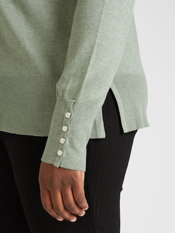 ONLY Carmakoma Sweater 'JULIE' in Green