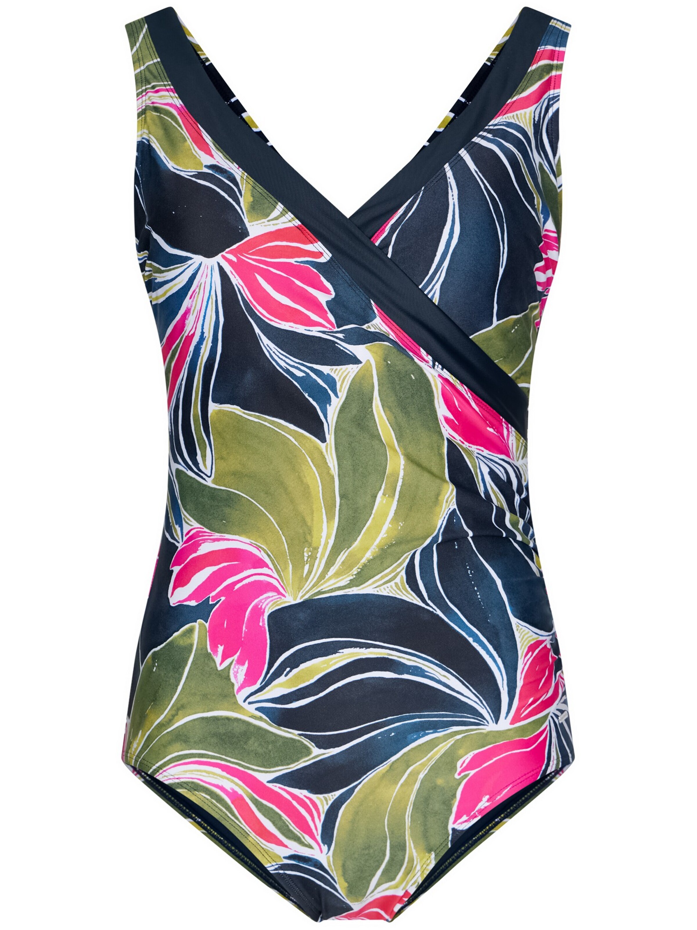 Classique Maillot de bain modelant Pastunette en bleu : devant