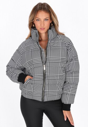 faina - Casaco de inverno em mistura de cores: frente