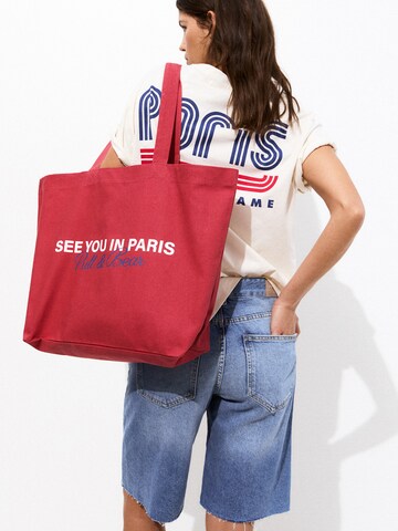 Shopper di Pull&Bear in rosso