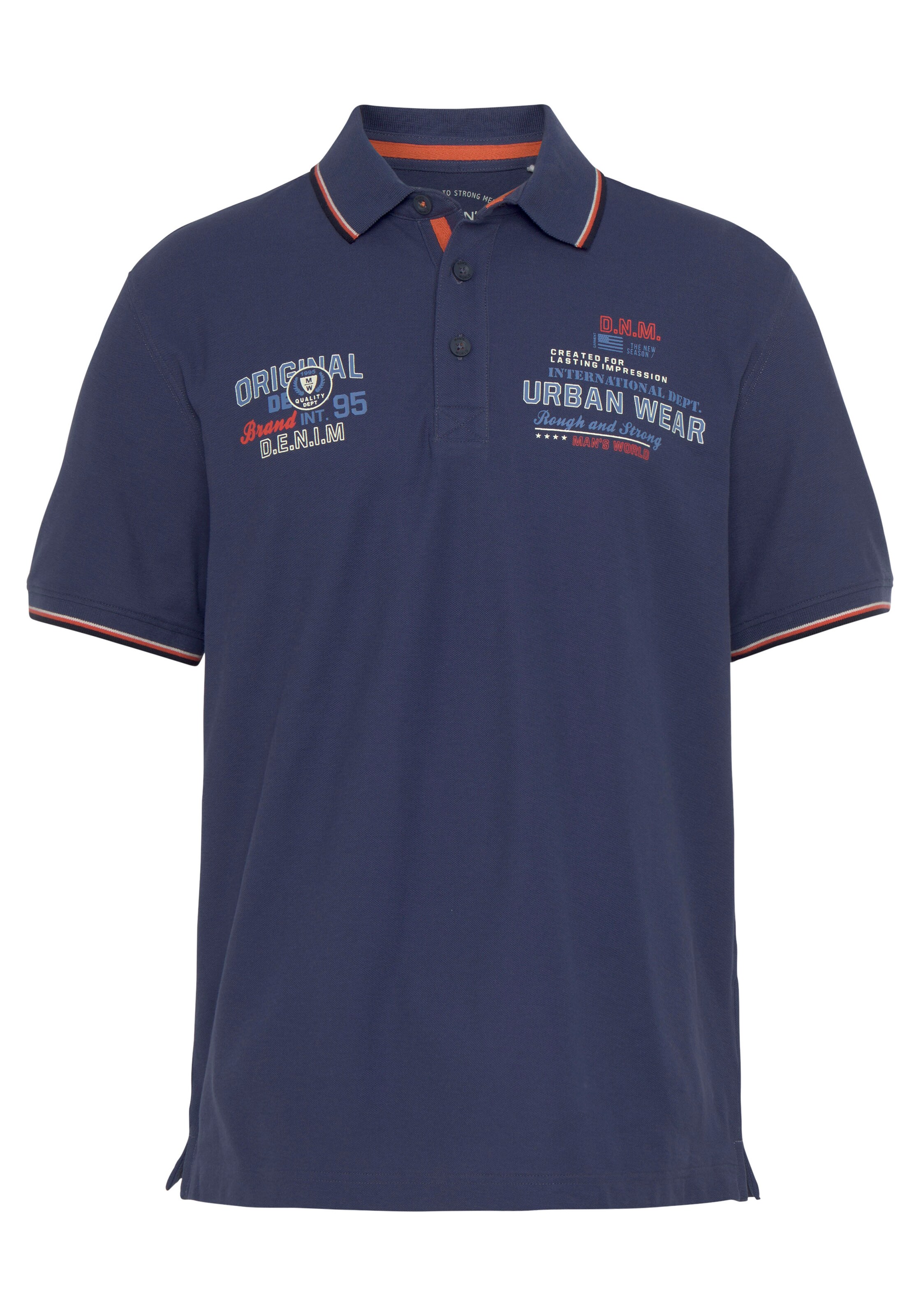 Man's World Shirt in Blue: front