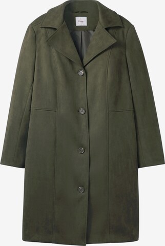 SHEEGO Between-Seasons Coat in Green: front