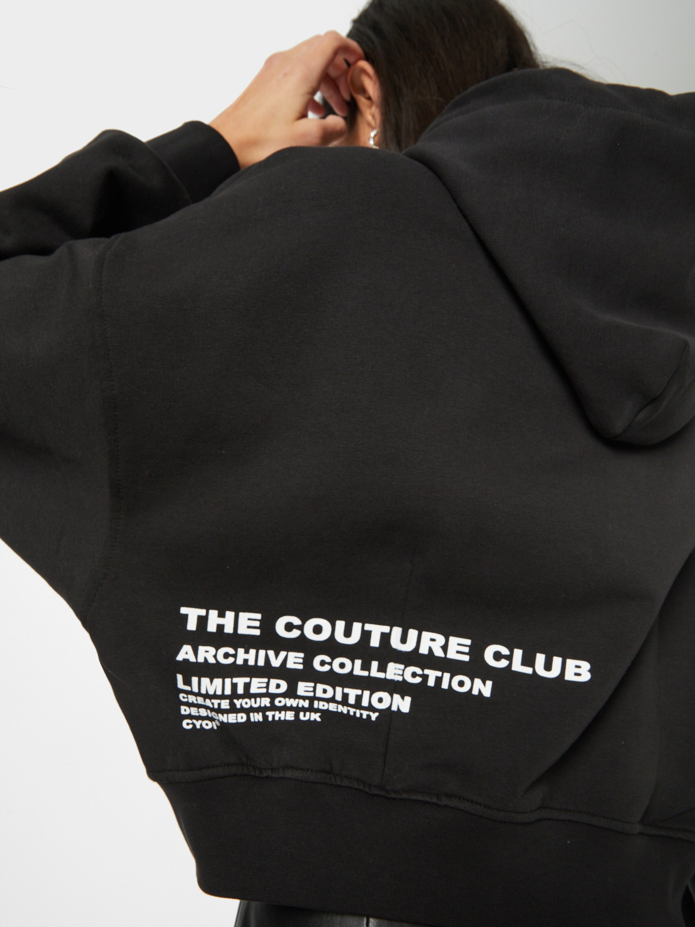 The Couture Club Sweatshirt in Schwarz 