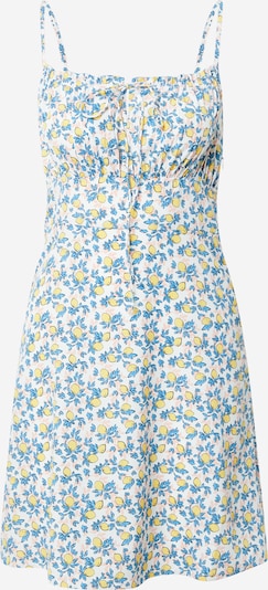 NEON & NYLON Καλοκαιρινό φόρεμα σε αζούρ / κίτρινο παστέλ / βερικοκί / μαύρο / λευκό, Άποψη προϊόντος