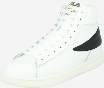 FILA High-Top Sneakers in White: front