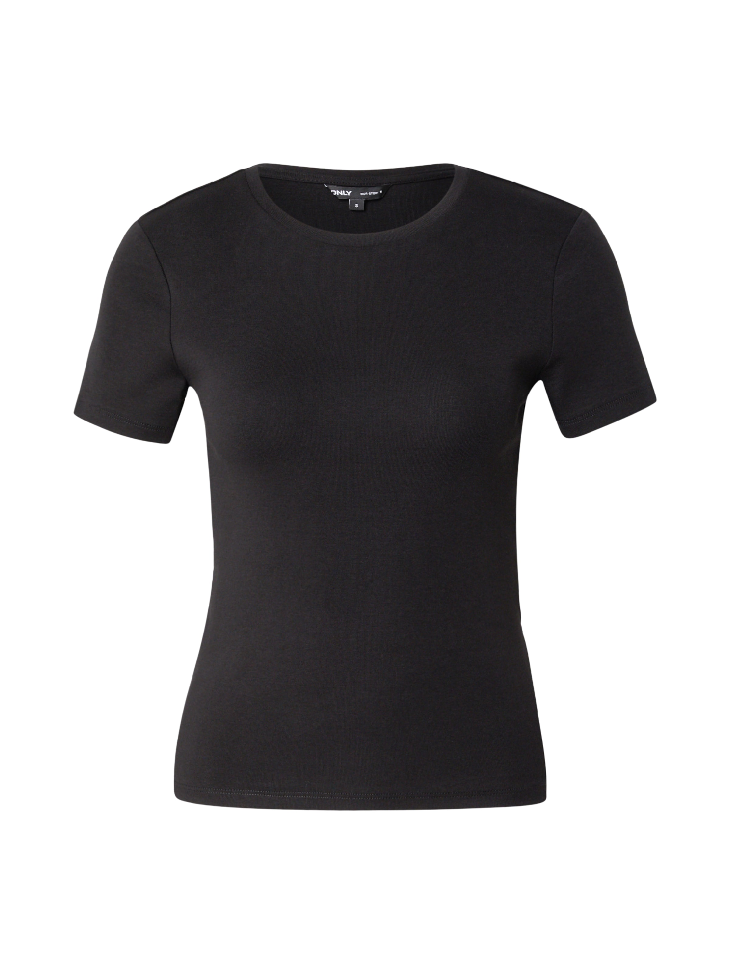 ONLY T-shirt 'ONLRiley' i svart: framsida