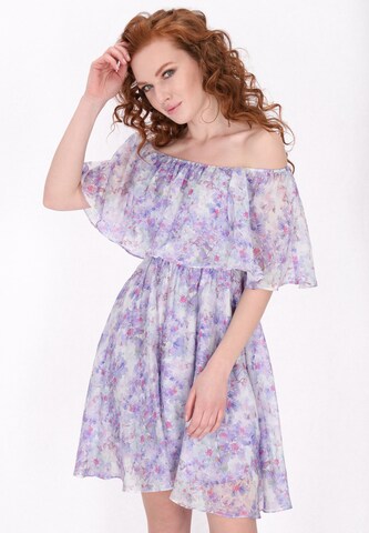 Robe DreiMaster Vintage en violet : devant