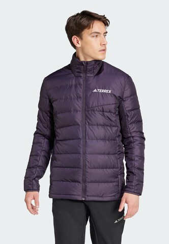 ADIDAS TERREX - Chaqueta de montaña en lila: frente