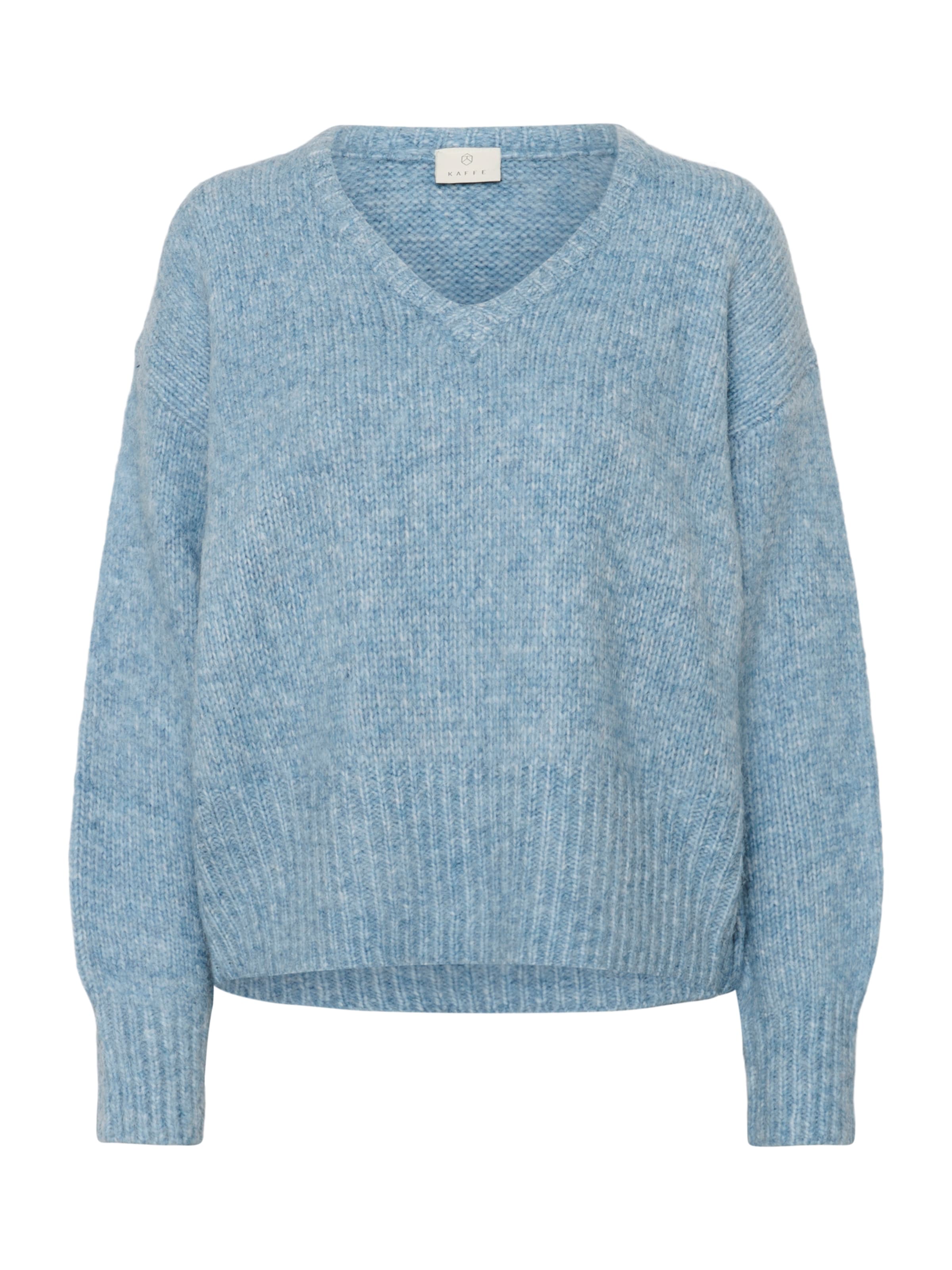Pull-over 'Trina' Kaffe en bleu : devant
