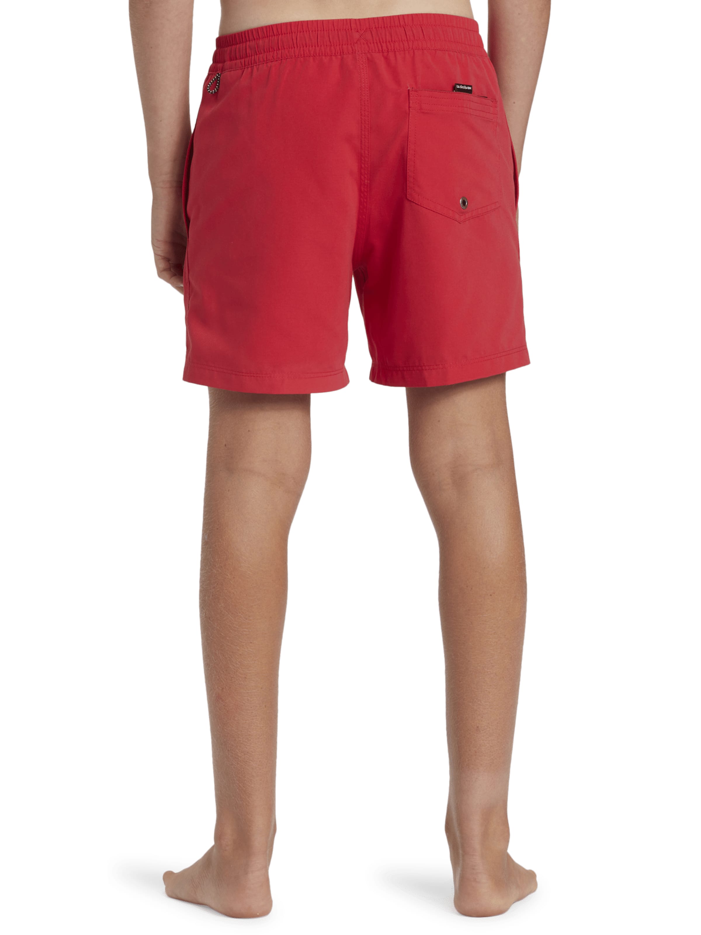 QUIKSILVER Board Shorts 'Everyday Solid Volley Yth 14' in Red