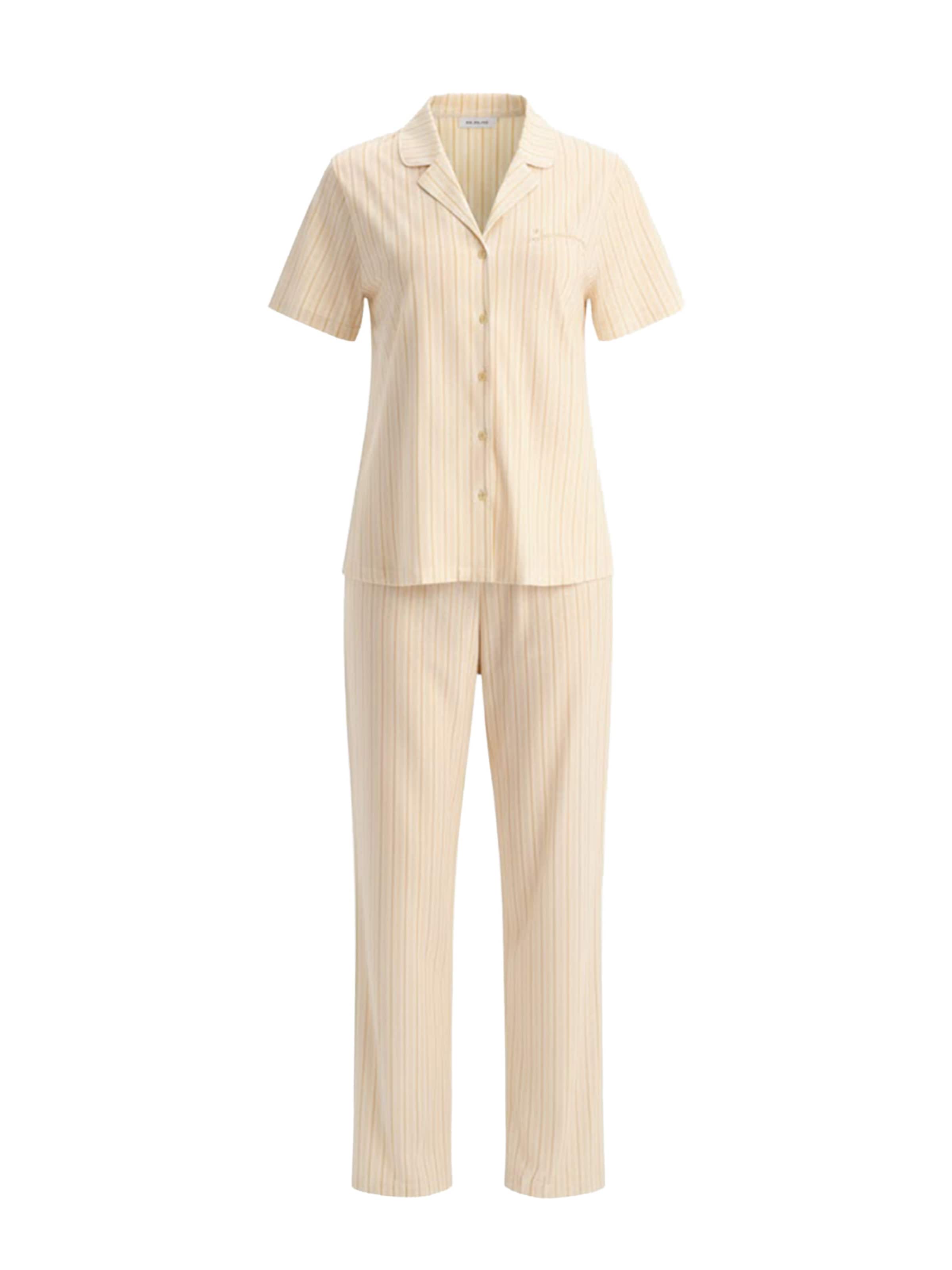 Dagi Pyjama in Gelb: Vorderseite