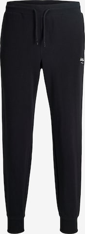 JACK & JONES - Tapered Pantalón 'JPSTGORDON' en negro: frente