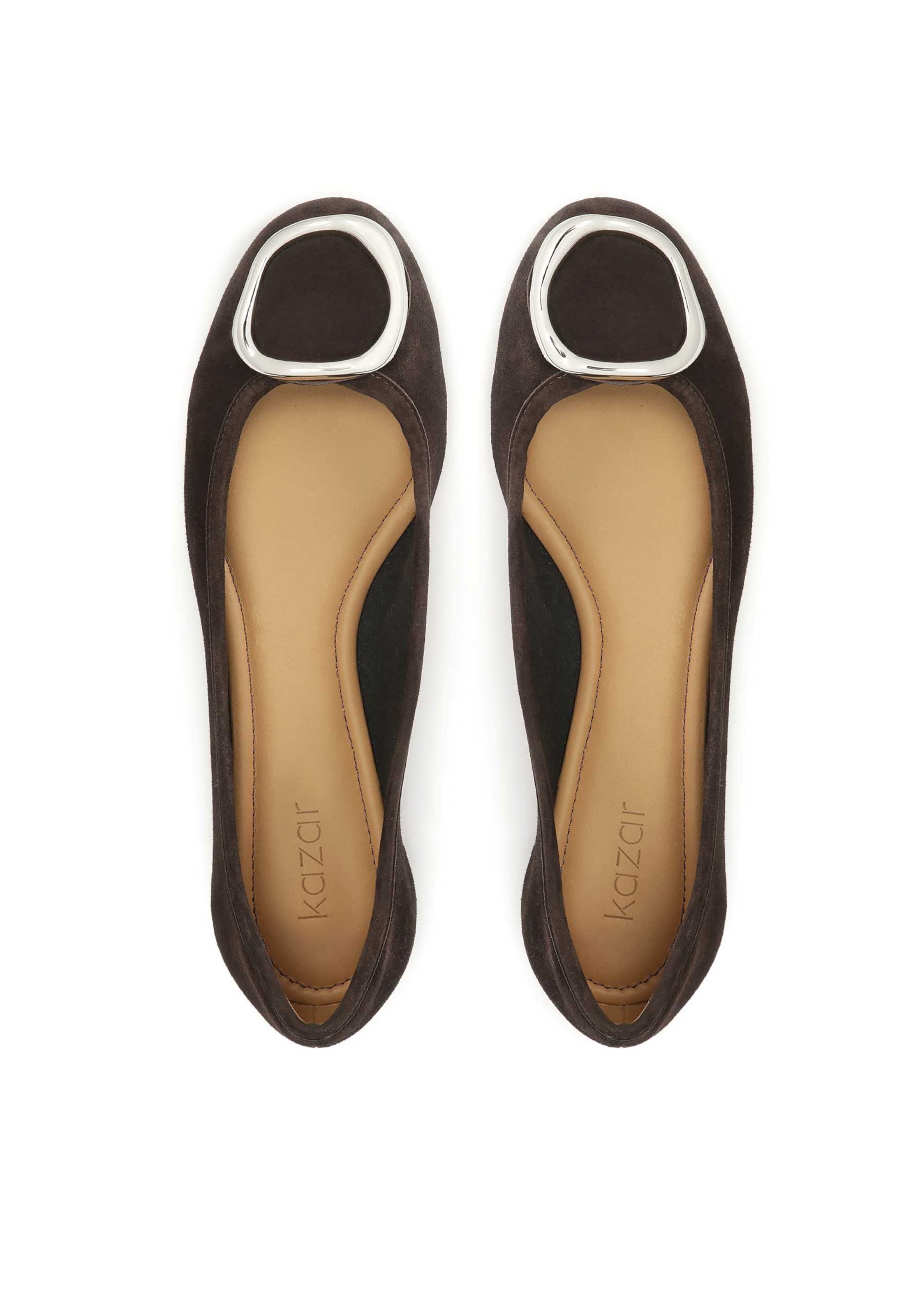 Ballerines Kazar en marron