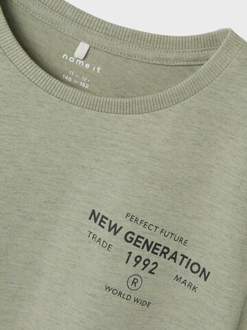 NAME IT Shirt 'KENDJO' in Green