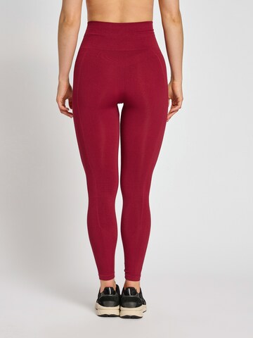 Hummel Skinny Sports trousers in Red