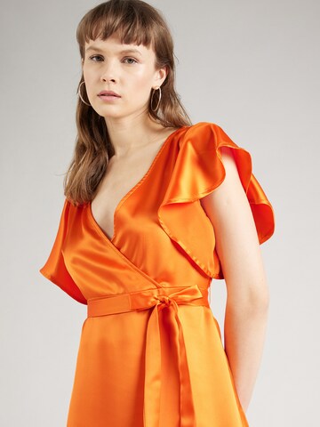 VILA Kleid 'CAROLINE' in Orange