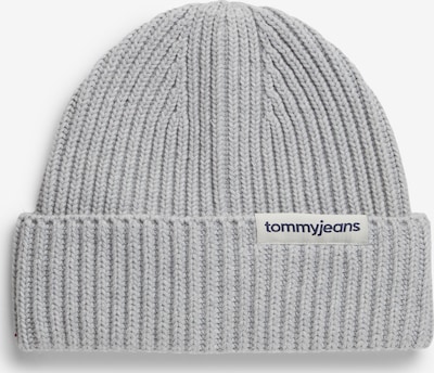 55-60 dydžio Megzta kepurė iš Tommy Jeans, spalva – pilka, Prekių apžvalga