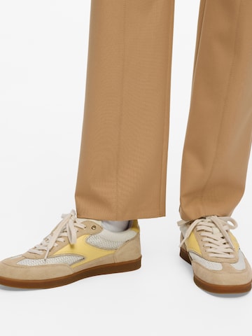 Karl Lagerfeld Sneaker ' KANDIDATE LOW TOP ' in Beige
