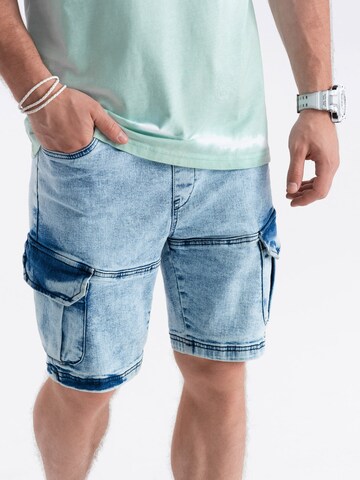 Ombre Regular Shorts 'W362' in Blau