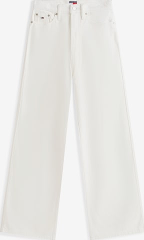 Tommy JeansWide Leg/ Široke nogavice Traperice 'CLAIRE' - bijela boja: prednji dio