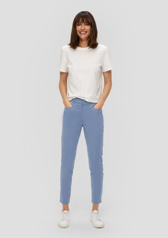 s.Oliver Slim fit Trousers in Blue