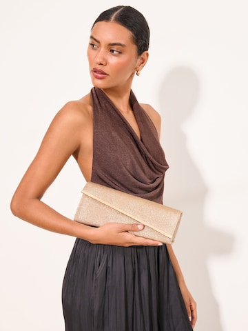 zelts Lipsy "Clutch" stila somiņa