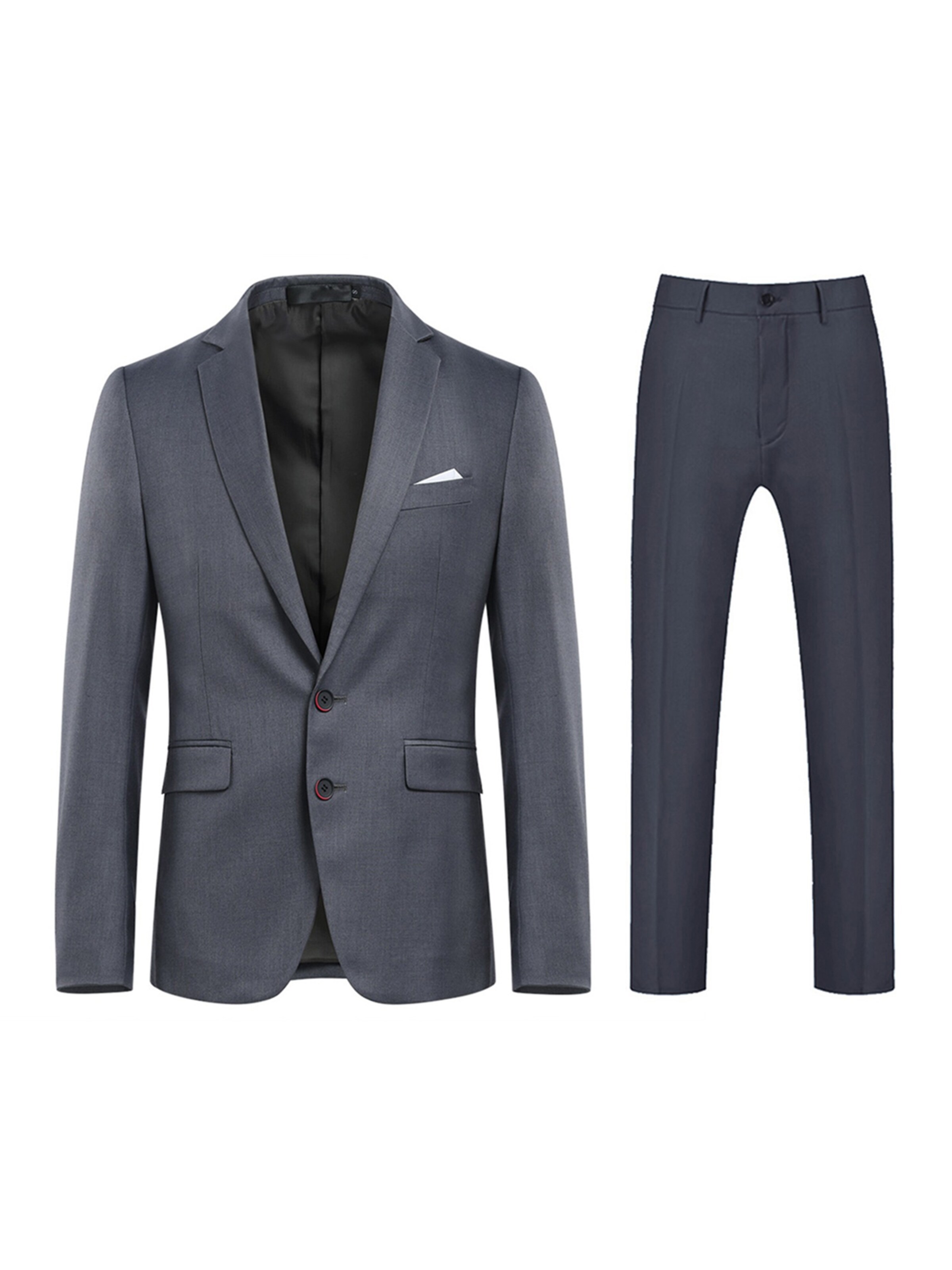 Youthup Suit in Grey: front