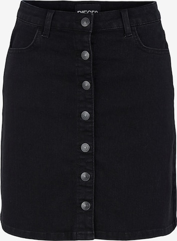 PIECES Skirt 'Pehhy' in Black: front