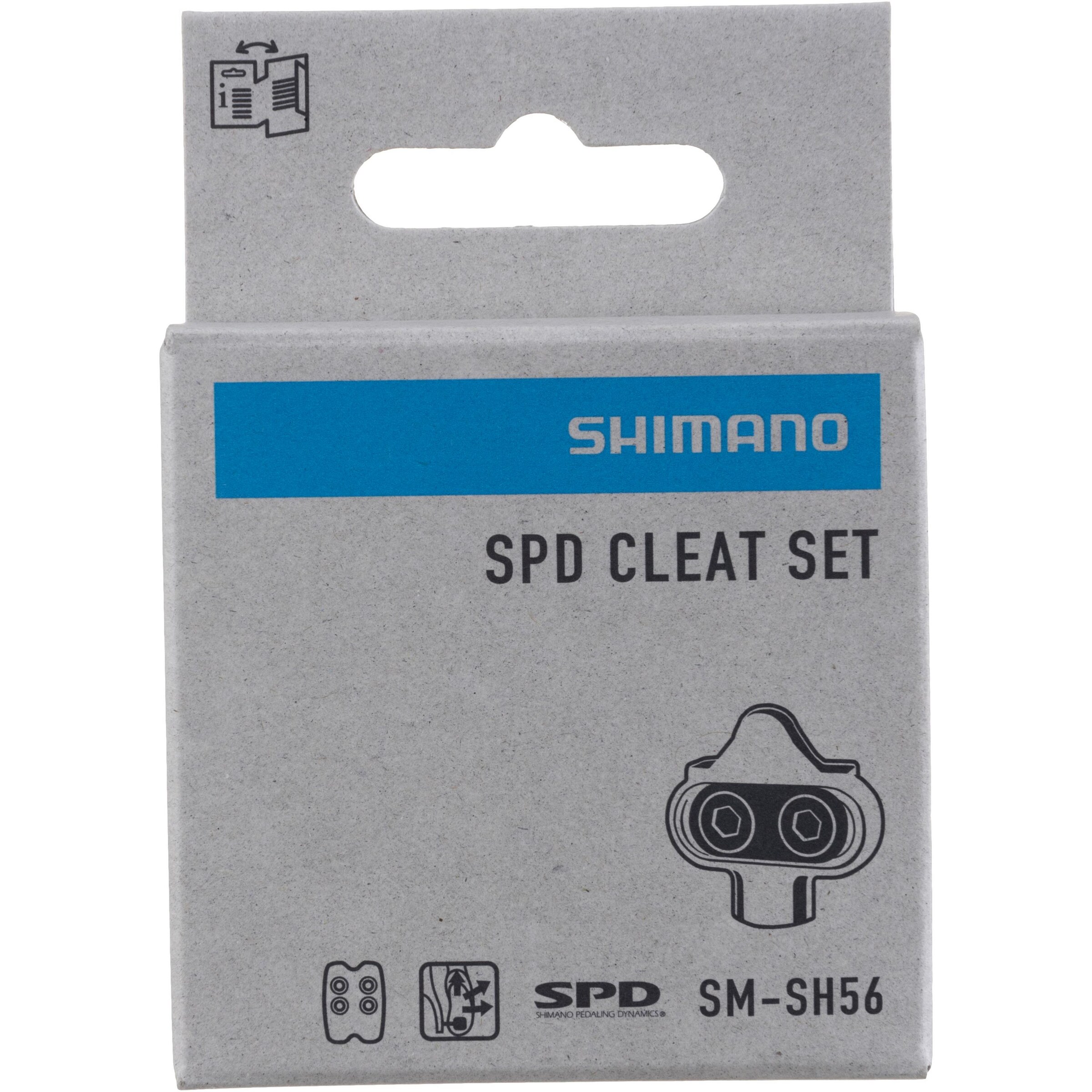 SHIMANO Shoe Accessories 'SPD SM-SH56' in Silver