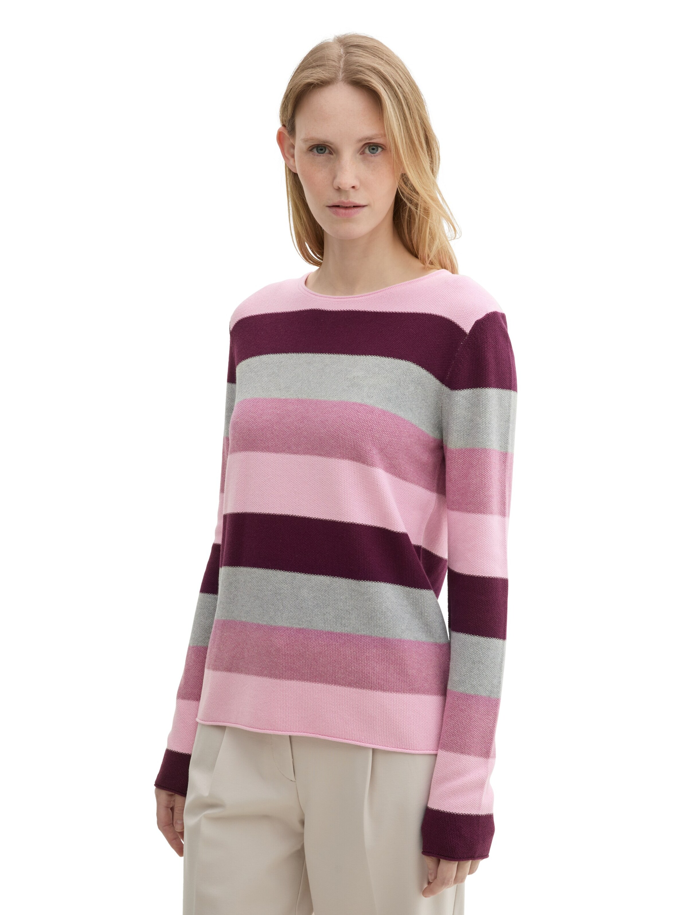 Pull-over TOM TAILOR en rose