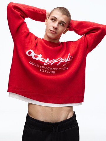 Pullover di Bershka in rosso