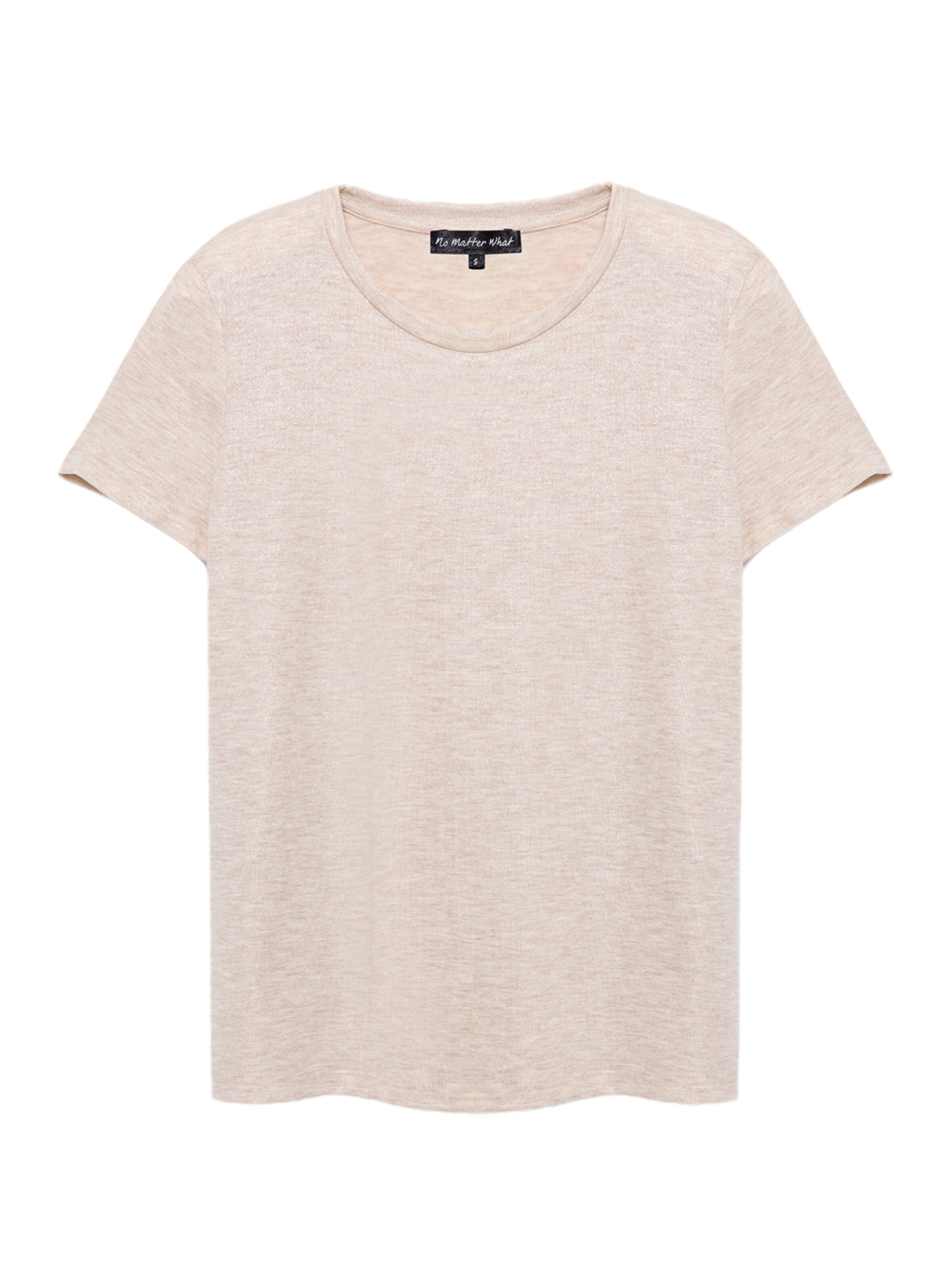 No Matter What Shirt in Beige: front