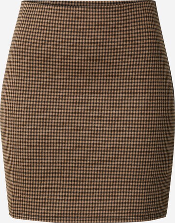 EDITED Skirt 'Kyleigh' in Brown: front