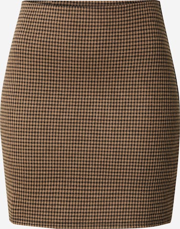 EDITED Skirt 'Kyleigh' in Brown: front